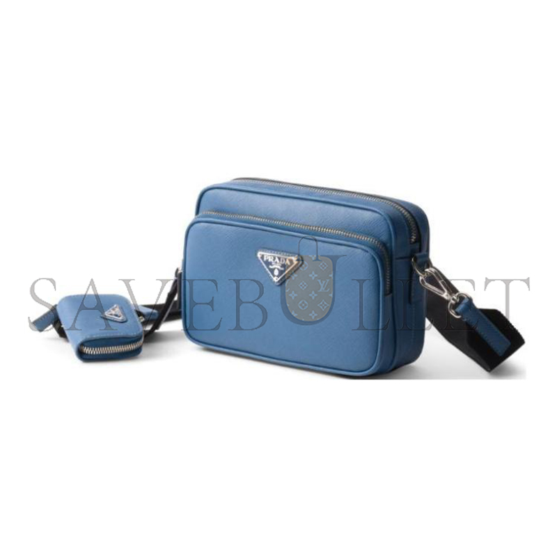 PRADA SAFFIANO LEATHER SHOULDER BAG 2VH170 (20*13.5*7cm)